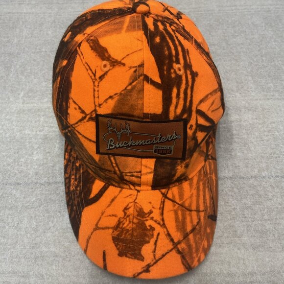 Buckmaster Camo Baseball Cap Adjustable Hunting Fishing Hat Embroidered Logo - Picture 6 of 14